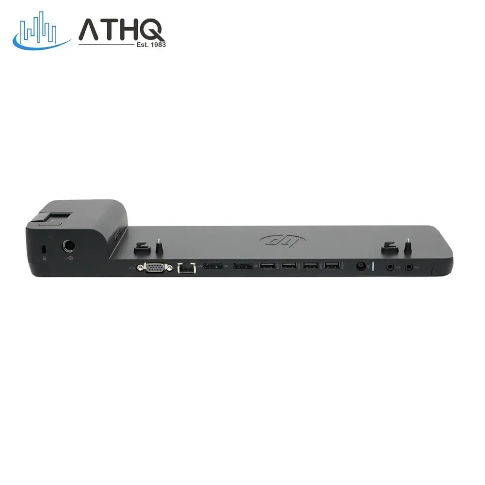 HP 2013 UltraSlim Dock Laptop Computer Display Audio Docking Station USB 3.0